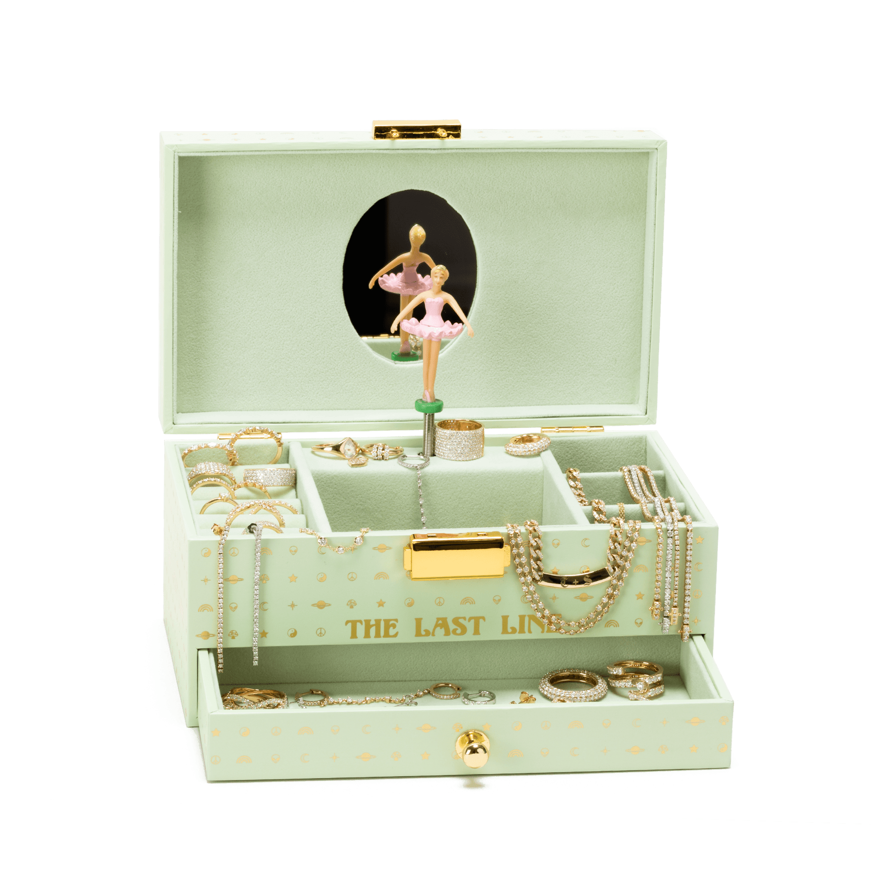 Heart Solitaire Ring Citrine and Rainbow / 14k Yellow Gold The Last